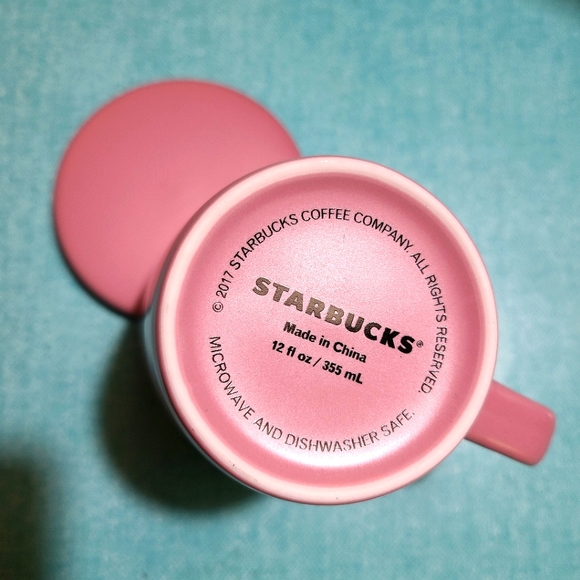 (NEW) Ceramic Cup Mug with Lid - Picture 3 of 4